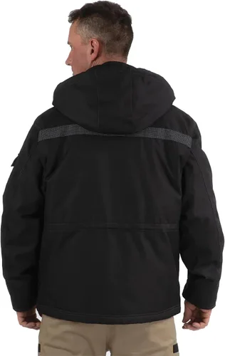 Vista 3 de Cat Mens Big and Tall Heavy Insulated Parka Regular and Big Tall Sizes