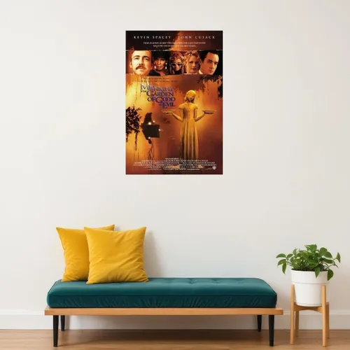 Vista 3 de Póster de Midnight In The Garden Of Good And Evil Movie 1998 - Póster de pared para decoración de habitación de noche, 24 x 36
