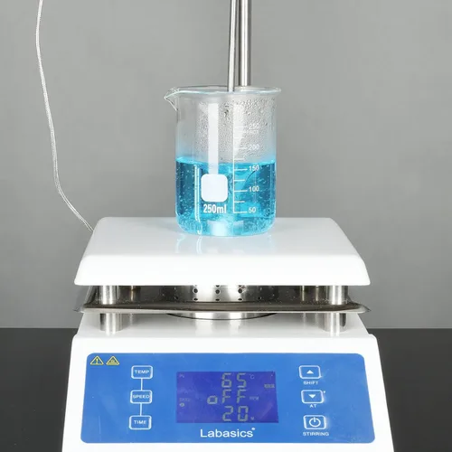Vista 5 de Labasics Juego de 5 barras de agitación magnéticas, barras de agitación blancas recubiertas de PTFE de 0.394 in para mezcladores de laboratorio