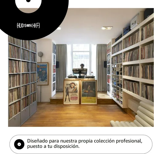 Vista 8 de Hudson Hi-Fi - Fundas interiores antiestáticas para discos de vinilo de 50 unidades - Fundas transparentes duraderas para discos - Protege tus