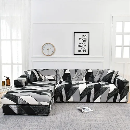 Vista 6 de MIPOPS Fundas de sofá 100% impermeables para sofás modulares en forma de L de 1, 2, 3, 4 plazas, funda elástica para sala de estar, protector de H