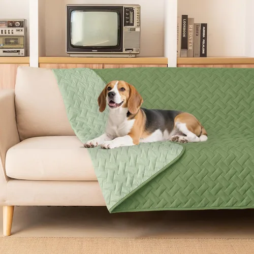 Vista 16 de gogobunny Manta impermeable 100 % de doble cara para perro, funda suave para mascotas, reversible, protege muebles, sofá, auto para cachorros, gatos