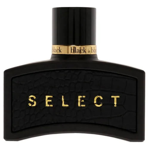 Vista 2 de NuParfums Black is Black Select Pour Homme Eau De Toilette en aerosol, 3.4 onzas