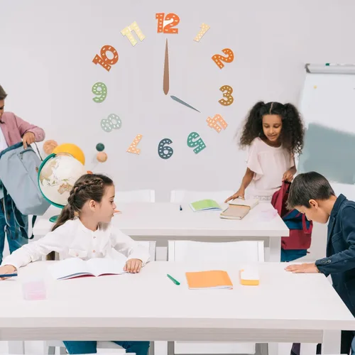 Vista 4 de Colarr Carteles de multiplicación para el aula, múltiples carteles de matemáticas del 1 al 12 números contando números para el regreso a la escuela