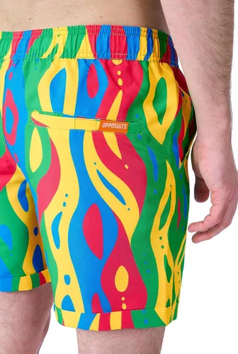 Vista 93 de Opposuits Traje de baño combinado de verano - Conjunto de dos piezas a juego para hombre - Ropa de natación de playa