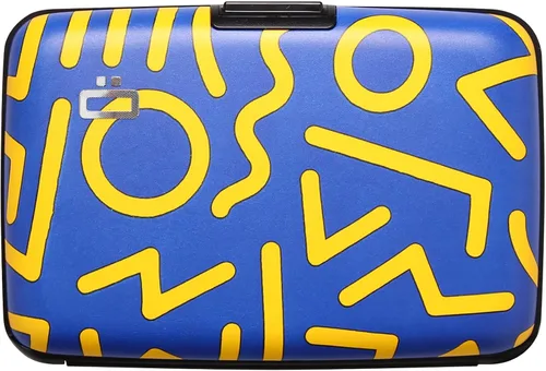 Vista 43 de ÖGON -DESIGNS- Portatarjetas de aluminio, protección RFID contra fraude y desmagnetización, billetera compacta, funda inteligente modelo STOCKHOLM V1
