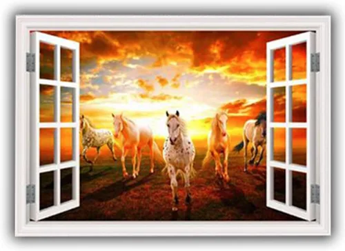 Vista 12 de Giraffe - Adhesivo decorativo para pared, diseño de jirafa en 3D, diseño de jirafa extraíble