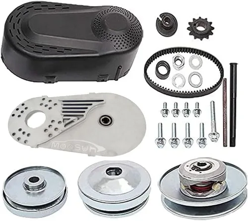 Vista 7 de Serie 30 6.5 HP Go Kart Mini convertidor de par de bicicleta convertidor de embrague polea de repuesto Comet Manco 212CC 3/4 "Diámetro 10T