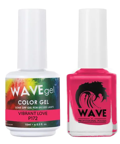 Vista 142 de WAVEGEL - Juego dúo de gel y esmalte de uñas a juego - Colección Simplicity - #P109 Blizzard I 0.5 onzas