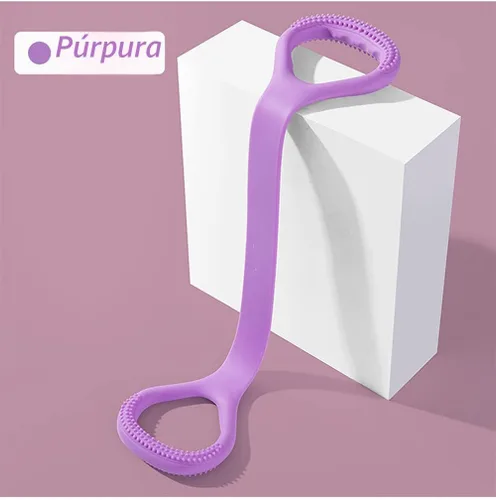 Vista 2 de Banda de Resistencia para Ejercicio Figura 8, Cuerdas Elásticas para Entrenamiento de Brazos y Espalda - Cuerdas Elásticas para Pecho, Brazos