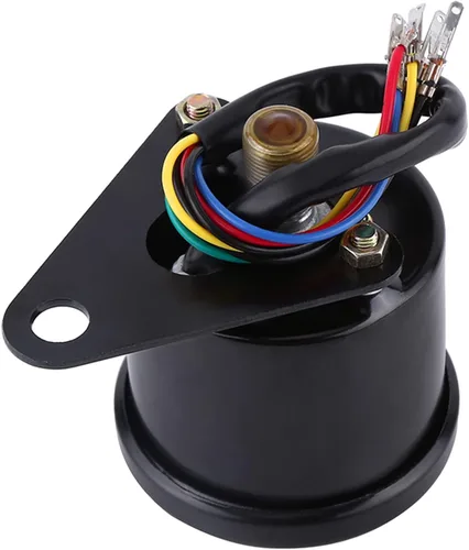 Vista 3 de Odómetro y velocímetro de motocicleta con retroiluminación LED, con pantalla digital e indicadores de giro, compatible con motocicletas de 12 V CC