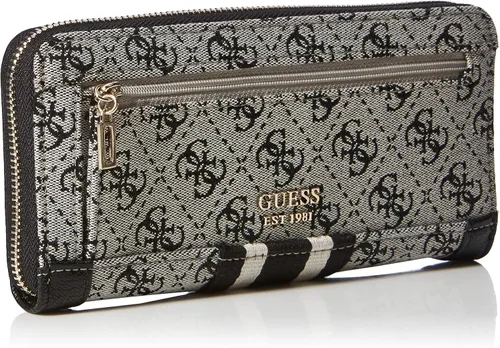 Vista 2 de Guess Womens Guess Vintage Large Zip-Around Clutch Wallet