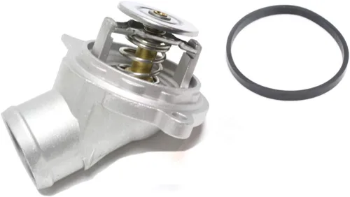 Vista 6 de Para carcasa de termostato Mercedes-Benz C280 1998 1999 2000 Acero inoxidable w/carcasa 1122030275