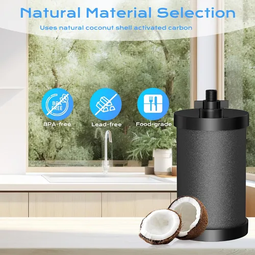 Vista 4 de Filtro 2387 Pro, certificado NSF/ANSI 42 para reemplazo de filtro de agua Alexapure, filtro de agua de 5000 galones compatible con el sistema