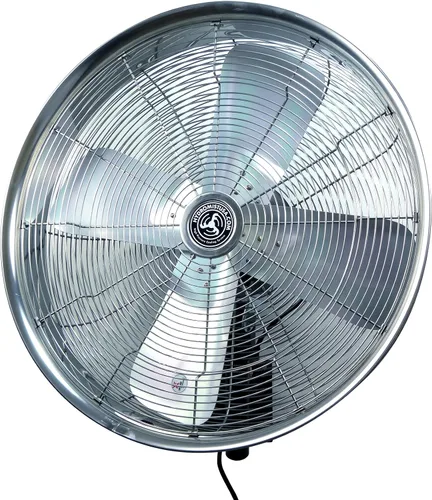 Vista 9 de HydroMist F10-14-006 - Ventilador oscilante de pared (24 pulgadas), 18", Negro