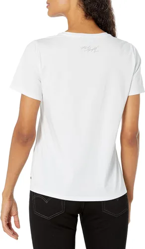 Vista 2 de Karl Lagerfeld Paris Camiseta con logo para mujer
