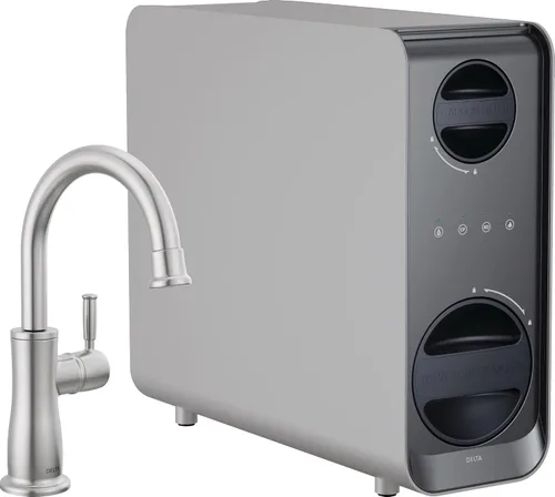 Vista 12 de Delta Faucet Clarifi - Sistema de filtro de agua de ósmosis inversa para debajo del fregadero con grifo dispensador de bebidas de acero inoxidable