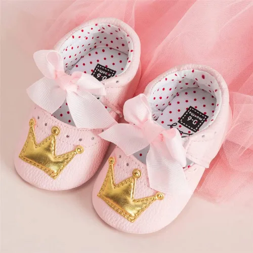 Vista 3 de Miamooi Zapatos planos Mary Jane para bebés y niñas zapatos de vestir con lazo princesa boda fiesta zapatos de primera calidad antideslizantes suela