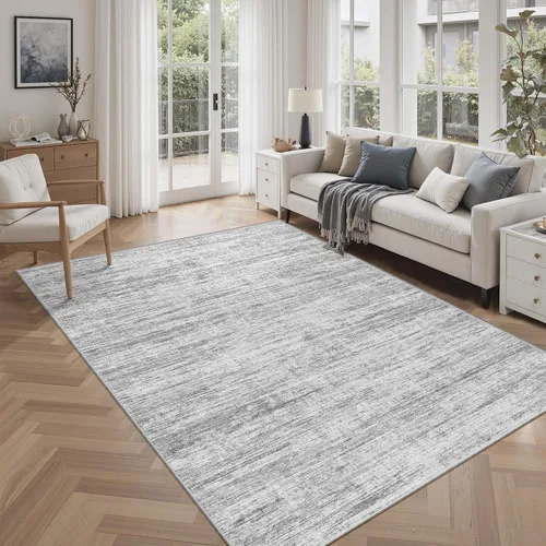 Vista 19 de Alfombra de pasillo lavables de 2 x 5, moderna alfombra abstracta para corredor, alfombra de pasillo de cocina ultrafina con respaldo