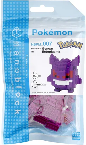 Vista 2 de nanoblock - Pokémon - Gengar, Kit de construcción de la serie Pokémon
