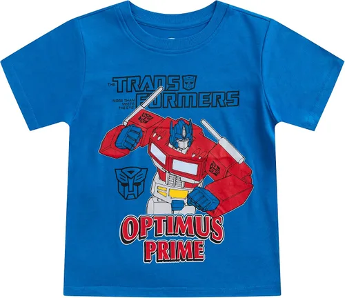 Vista 4 de Transformers Hasbro - Paquete de 3 camisetas de manga corta para niños pequeños