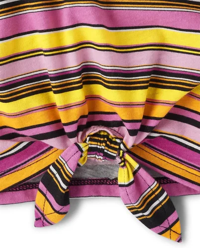 Vista 3 de The Children's Place Camisetas sin mangas con nudo para bebés y niñas pequeñas