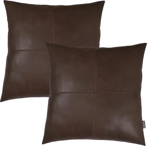 Vista 89 de Funda de almohada de piel de cordero – Funda decorativa para cojín de sofá – Fundas decorativas para sala de estar y dormitorio, 14 x 14 pulgadas