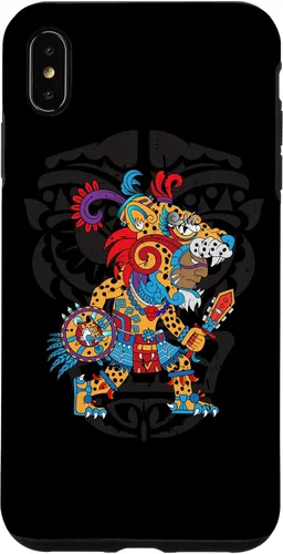 Vista 10 de Funda para iPhone 11 Aztec Jaguar Ancient Warrior Native Mexican Mythology