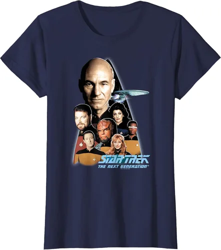 Vista 29 de Star Trek The Next Generation T-Shirt Asphalt Grey