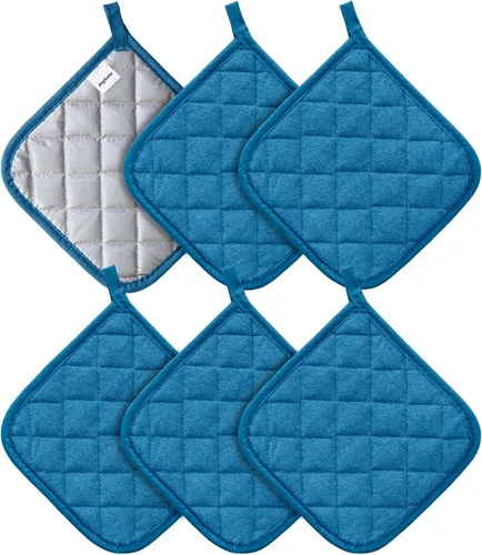 Vista 11 de Joyhalo Paquete de 4 soportes para ollas para cocina Aqua