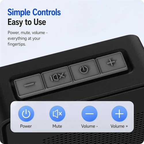 Vista 7 de Voice Amplifier with Bluetooth & Wireless Lavalier Microphone B006 15W
