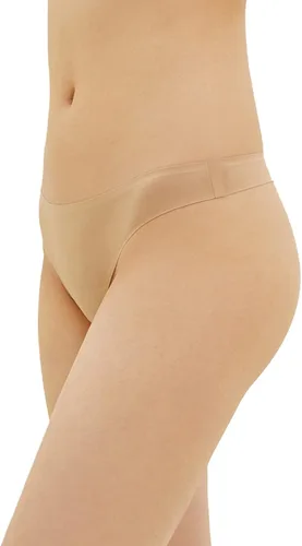 Vista 3 de Bolivelan Women's Invisible Thongs Pure Stretch Hipster Bikini Underwear