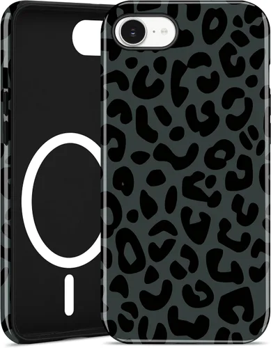 Vista 457 de Jusy Funda compatible con MagSafe con estampado de caparazón de tortuga marrón para iPhone 7/8/SE, cubierta protectora de TPU suave magnética