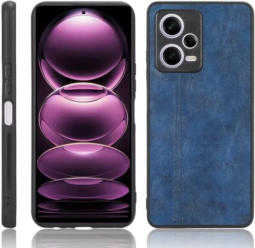Vista 269 de Funda para Vivo iQOO Z1x 5G, funda para Vivo iQOO Z1x 5G Funda de piel sintética con funda 3 en 1, color azul