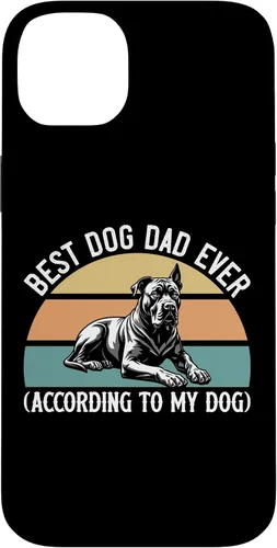 Vista 15 de Cane Corso Mastiff, Best Dog Dad Ever According to My Dog Case for iPhone 17