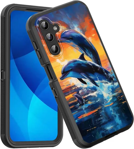Vista 43 de Funda para Galaxy A14 5G, a prueba de golpes, 3 capas, protección de cuerpo completo, resistente, de alto impacto, para Samsung Galaxy A14 5G de 6.6