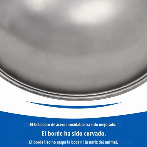 Vista 4 de Bebedero automático para ganado, acero inoxidable 304 con válvula de flotador, cuenco de riego de animales para perros, caballos, cabras, ganado