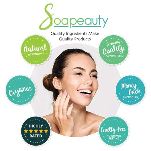 Vista 6 de Soapeauty Glicerina vegetal de grado USP Glicerina pura sin OMG para el cuidado de la piel, cuidado del cabello, fabricación de jabón