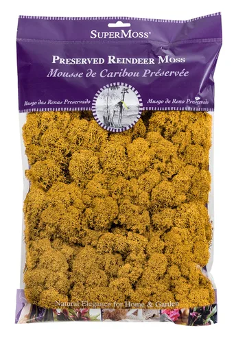 Vista 41 de SuperMoss 21786 Musgo de Reno Preservado Negro, Aprox. 3 lb Estuche a Granel