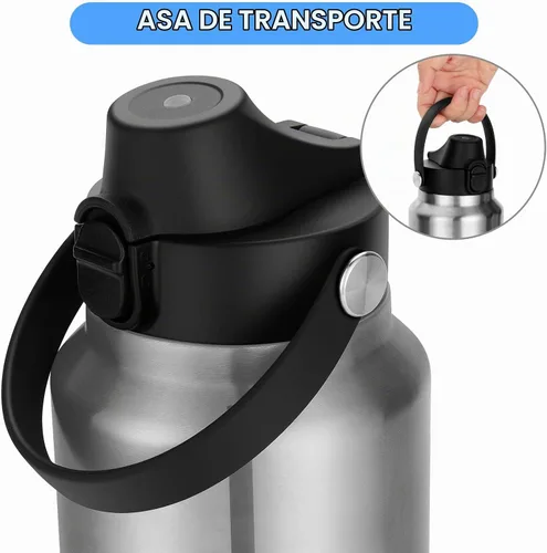 Vista 3 de EIPOSAU Spout Lid for YETI Rambler Bottle, BPA Free, Ideal Chug Cap for YETI, Fits 18 26 36 64 oz Bottles, Replacement Lids with Push Button & Lock
