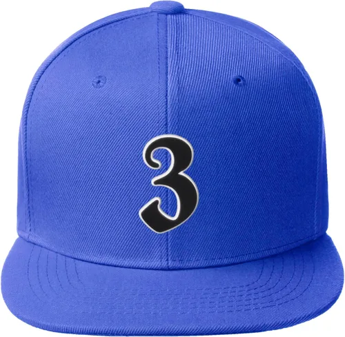Vista 267 de Daxton Gorra clásica con visera de billete plano con letras del alfabeto inglés antiguo de la A a la Z