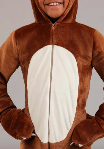 Vista 4 de Disfraz Infantil de Oso Teddy Salvaje Multicolor