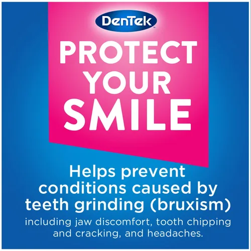 Vista 14 de DenTek Professional Fit, protección dental máxima para rechinar dientes y tableta limpiadora antibacteriana eficiente, 90