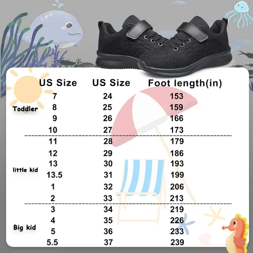 Vista 3 de BNV Zapatos deportivos para niños y niñas, unisex, ligeros, transpirables, atléticos, para correr, tenis, fitness, para niños pequeños, niños grandes