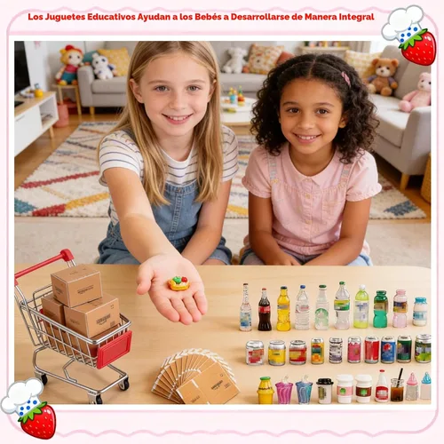 Vista 6 de Vawuz - Set de 175 piezas de cajas de mensajería en miniatura para centro comercial, cajas de envío, modelos de carritos de mano de mini