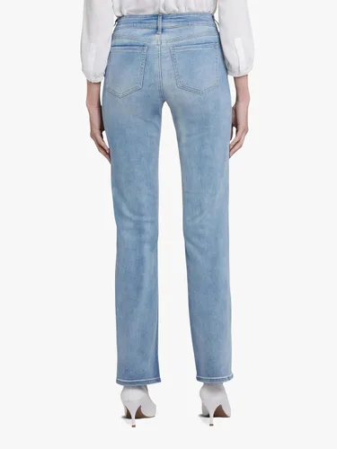 Vista 2 de NYDJ - Pantalones de mezclilla rectos Marilyn para mujer Biscayne