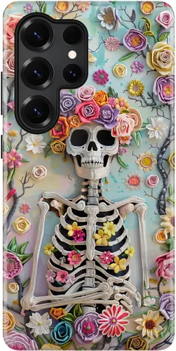 Vista 12 de DorisMax Funda para Samsung Galaxy S24 Plus, bonita funda floral estética