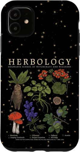 Vista 8 de Harry Potter Herbology Mandrake Herbs Diagram - Carcasa para iPhone 17