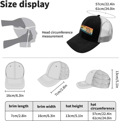 Vista 4 de devor Hats Introverted But Willing to Discuss Capybaras Dad Hats, Graphic Cap for Women