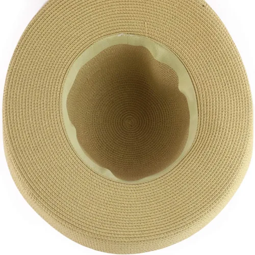 Vista 5 de Trendy Apparel Shop Sombrero de sol con ala de hervidor de agua grande con protección UPF 50+ para mujer